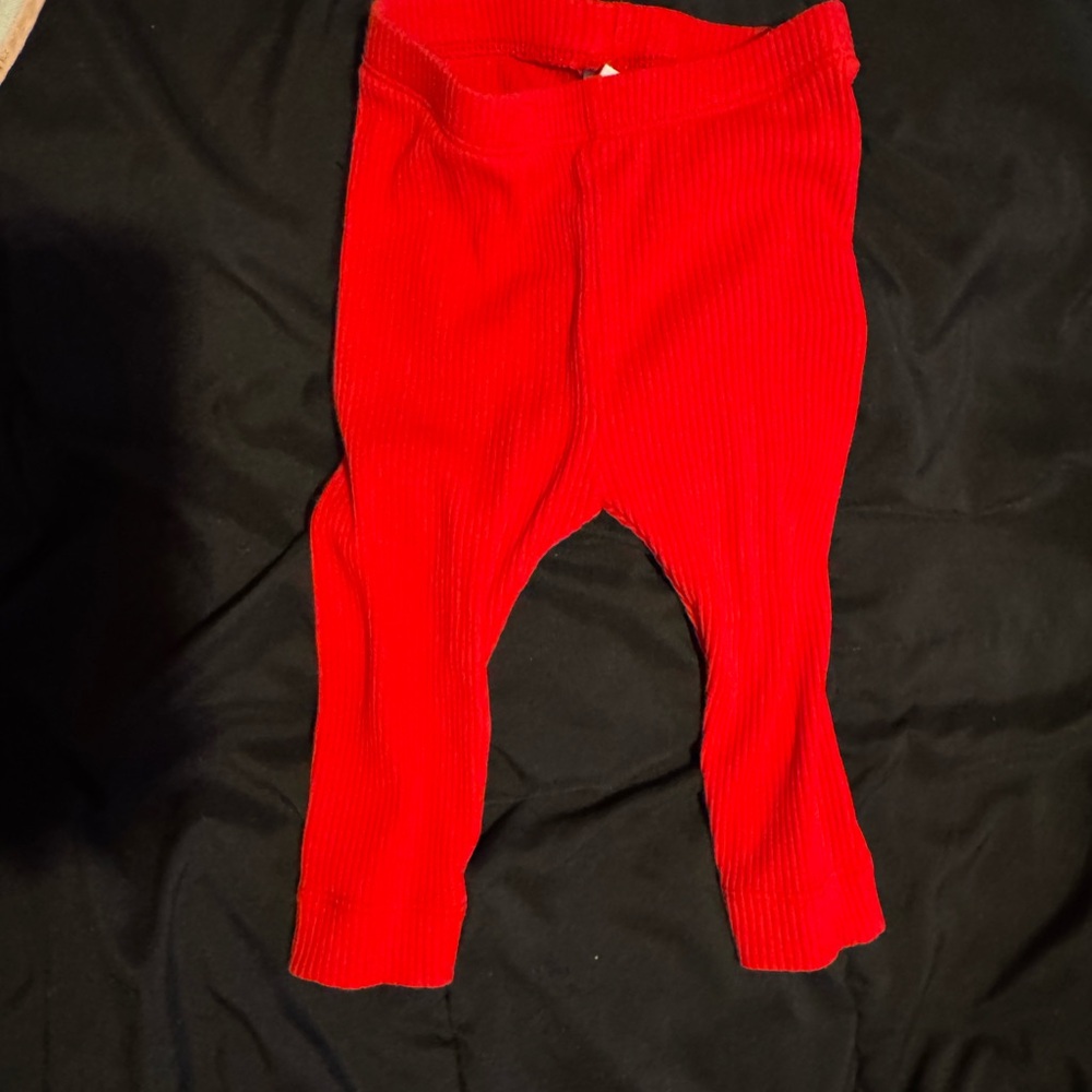 Old Navy Bright Red Kids Leggings